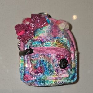 New Mini Caticorn Sequin Backpack with Glitter Bow So Cute!